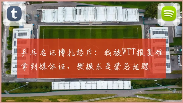 乒乓名记博扎怒斥：我被WTT报复难拿到媒体证，樊振东是禁忌话题