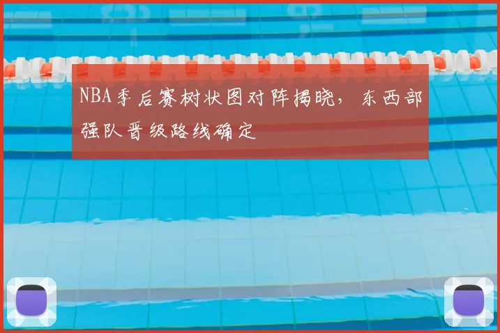 NBA季后赛树状图对阵揭晓，东西部强队晋级路线确定