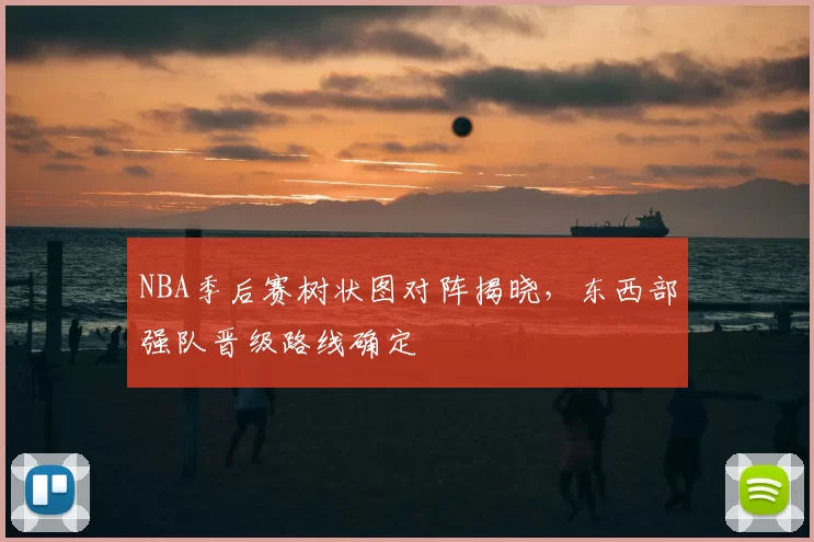 NBA季后赛树状图对阵揭晓，东西部强队晋级路线确定